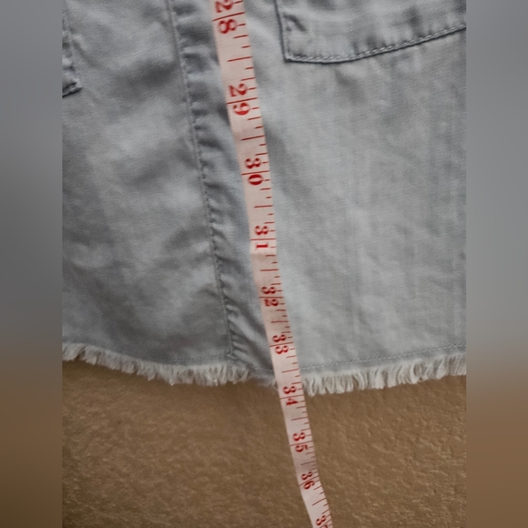 Jeans Dress Sleeveless Size 10 - Picture 5 of 6